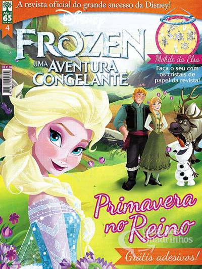 Frozen - Uma Aventura Congelante n° 4 - Abril