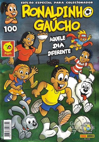 Ronaldinho Gaúcho n° 100 - Panini