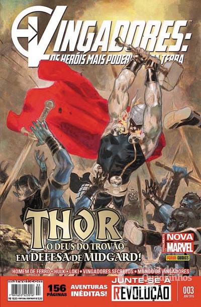 Vingadores: Os Heróis Mais Poderosos da Terra n° 3 - Panini