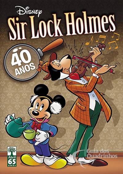 Disney Sir Lock Holmes 40 Anos - Abril