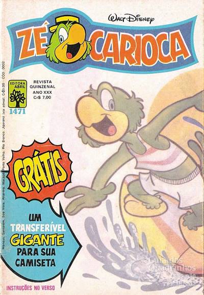 Zé Carioca n° 1471 - Abril