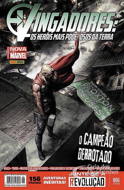 Vingadores: Os Heróis Mais Poderosos da Terra n° 6 - Panini
