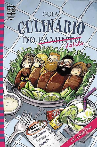 Guia Culinário do Falido em Quadrinhos - Balão Editorial