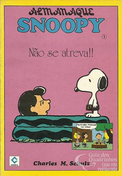 Almanaque Snoopy n° 1 - Cedibra