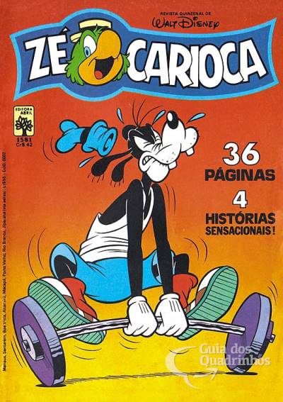 Zé Carioca n° 1581 - Abril