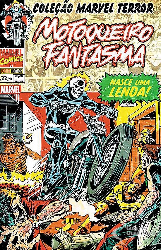 Coleção Marvel Terror - Motoqueiro Fantasma n° 1/Panini