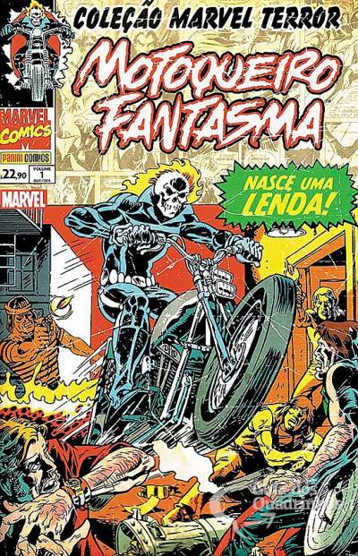 Coleção Marvel Terror -  Motoqueiro Fantasma n° 1 - Panini