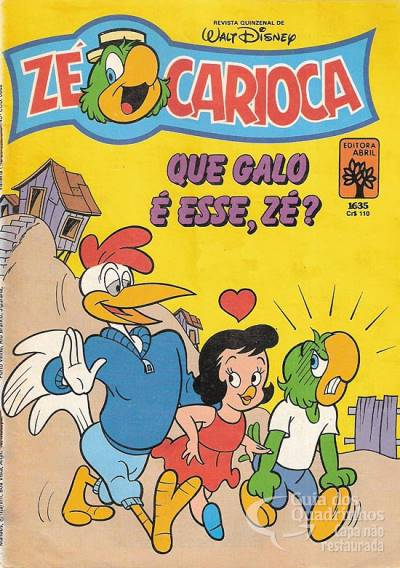 Zé Carioca n° 1635 - Abril