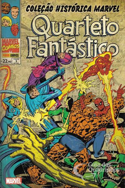 Coleção Histórica Marvel: Quarteto Fantástico n° 3 - Panini