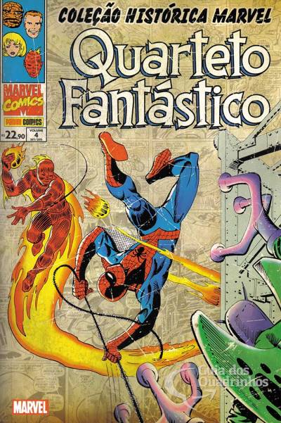 Coleção Histórica Marvel: Quarteto Fantástico n° 4 - Panini
