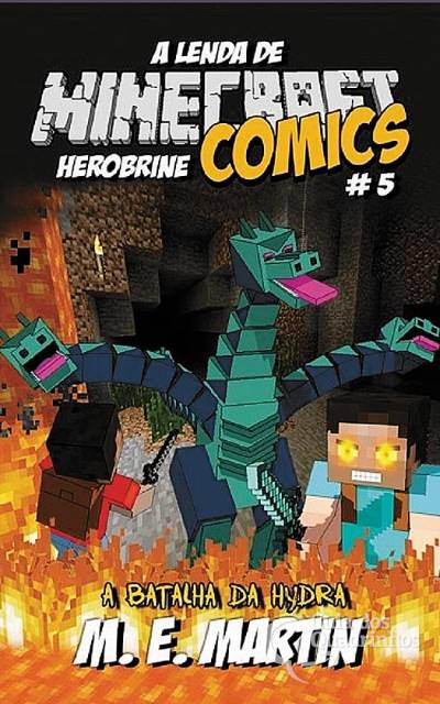 Minecraft Comics: A Lenda de Herobrine n° 5 - Tambor Digital-Edicase