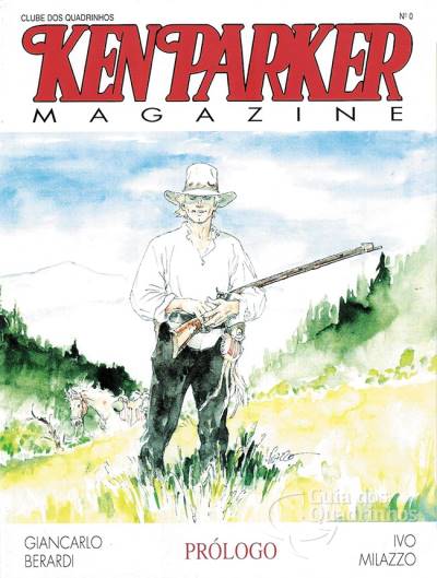 Ken Parker Magazine n° 0 - Cluq - Clube dos Quadrinhos
