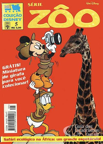 Coleção Disney - Série Zôo n° 5 - Abril