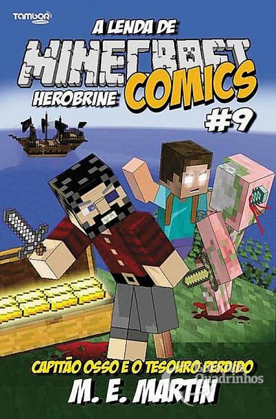 Minecraft Comics: A Lenda de Herobrine n° 9 - Tambor Digital-Edicase