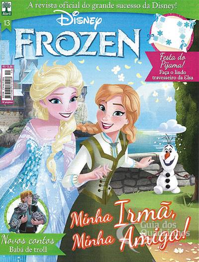 Frozen - Uma Aventura Congelante n° 13 - Abril