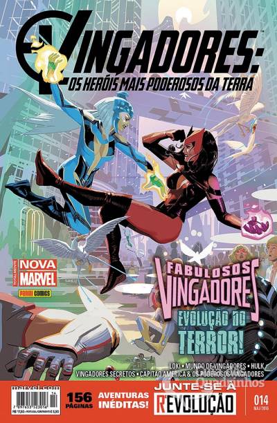 Vingadores: Os Heróis Mais Poderosos da Terra n° 14 - Panini