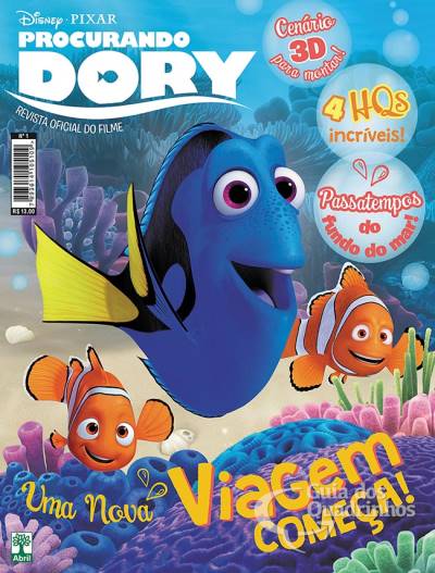 Procurando Dory - Revista Oficial do Filme n° 1 - Abril