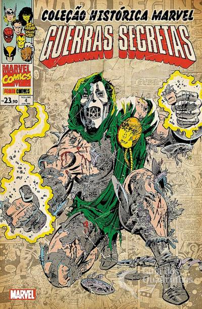 Coleção Histórica Marvel: Guerras Secretas n° 4 - Panini