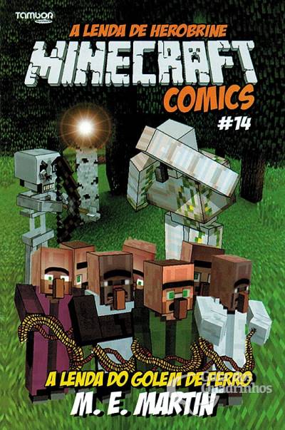 Minecraft Comics: A Lenda de Herobrine n° 14 - Tambor Digital-Edicase