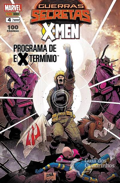 Guerras Secretas: X-Men n° 4 - Panini