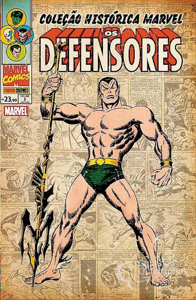 Coleção Histórica Marvel: Os Defensores n° 3 - Panini