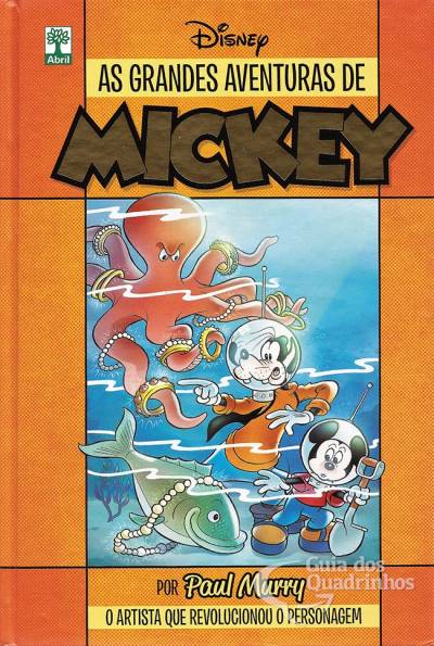 Grandes Aventuras de Mickey Por Paul Murry, As - Abril
