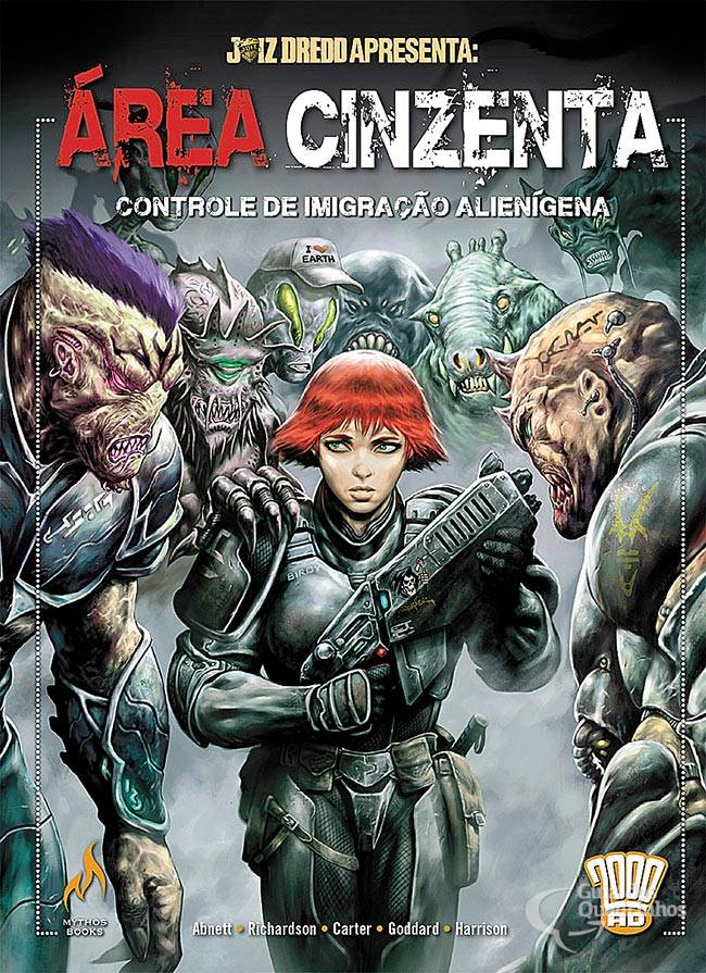 Juiz Dredd Apresenta: Área Cinzenta - Controle de Imigração Alienígena  /Mythos