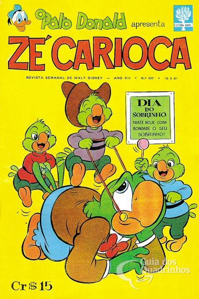 Zé Carioca n° 497 - Abril