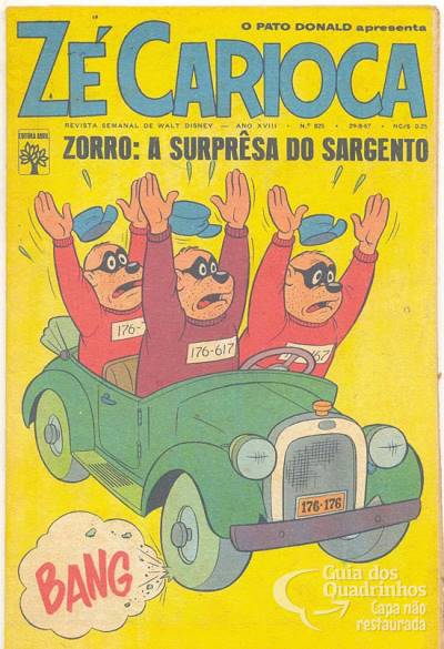 Zé Carioca n° 825 - Abril