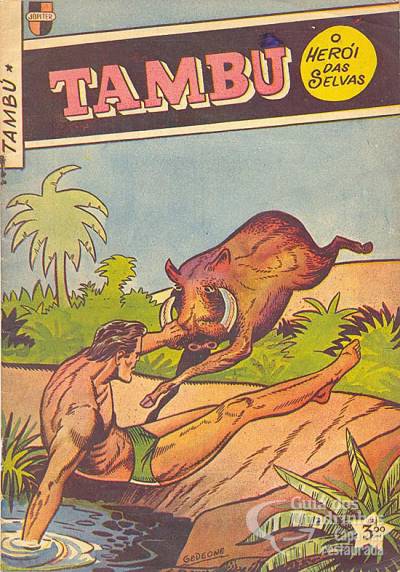 Tambu, O Herói das Selvas n° 2 - Edições Júpiter