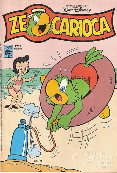 Zé Carioca n° 1733 - Abril