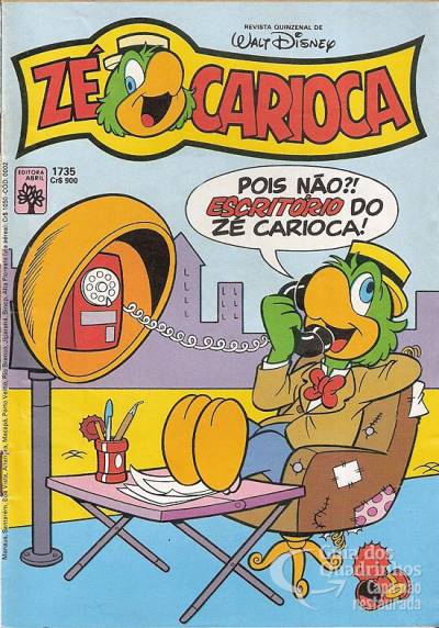 Zé Carioca n° 1735 - Abril