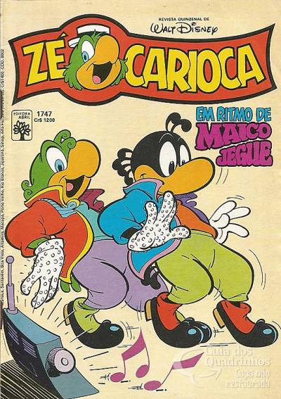 Zé Carioca n° 1747 - Abril
