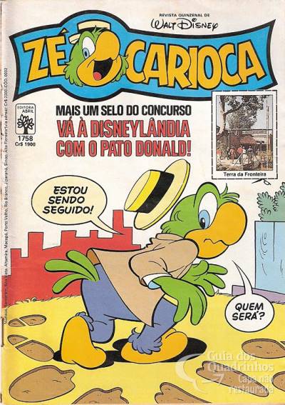 Zé Carioca n° 1758 - Abril