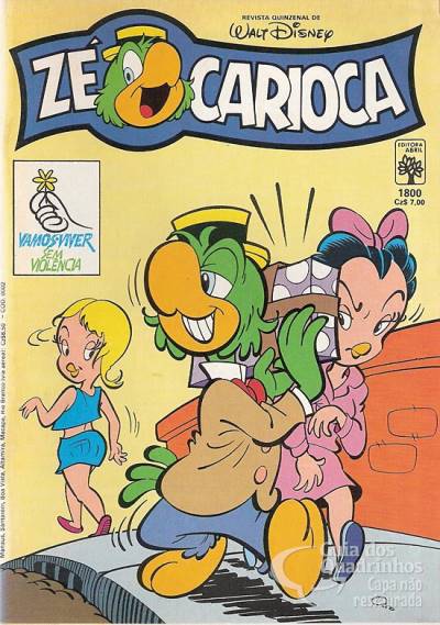 Zé Carioca n° 1800 - Abril