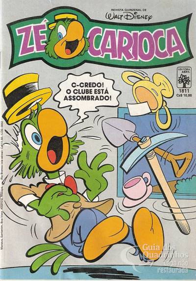 Zé Carioca n° 1811 - Abril