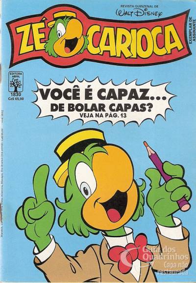 Zé Carioca n° 1830 - Abril