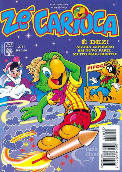 Zé Carioca n° 2051 - Abril