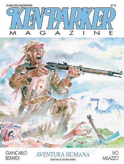 Ken Parker Magazine n° 15 - Cluq - Clube dos Quadrinhos