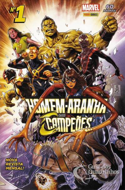 Homem-Aranha & Os Campeões n° 1 - Panini