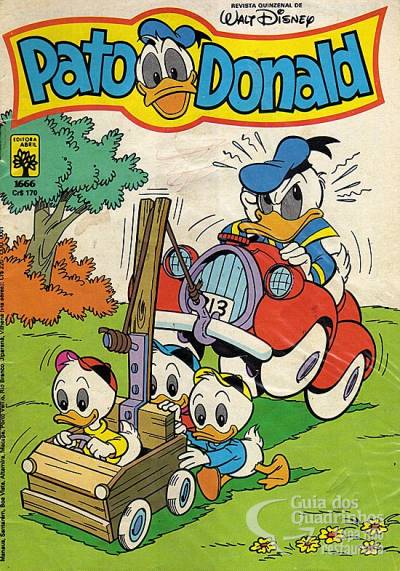 Pato Donald, O n° 1666 - Abril