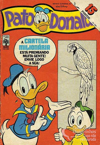 Pato Donald, O n° 1688 - Abril