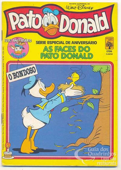 Pato Donald, O n° 1726 - Abril