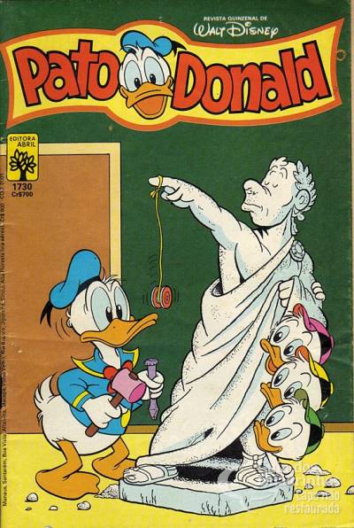 Pato Donald, O n° 1730 - Abril