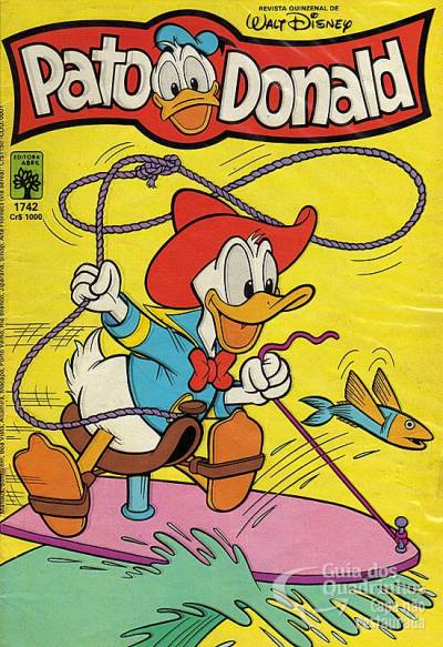 Pato Donald, O n° 1742 - Abril
