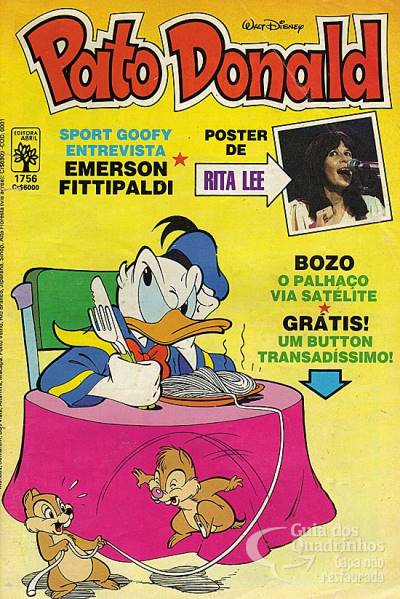 Pato Donald, O n° 1756 - Abril