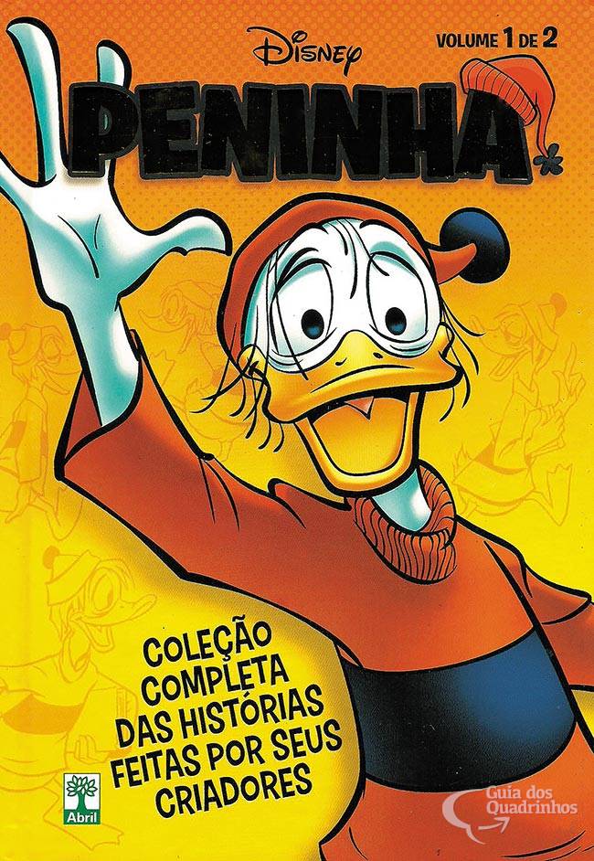 antigo livro capa dura manual do peninha Disney editora