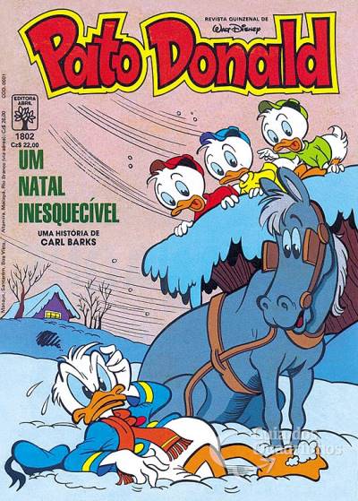 Pato Donald, O n° 1802 - Abril