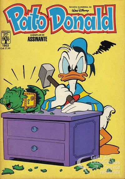 Pato Donald, O n° 1803 - Abril