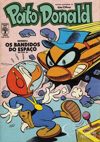Pato Donald, O n° 1805 - Abril